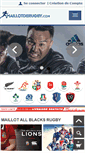 Mobile Screenshot of maillotderugby.com
